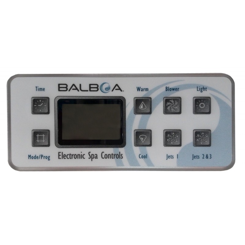 Balboa VL801D – ovládací panel
