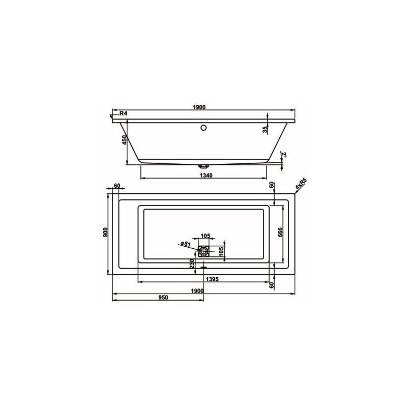 Idol bath one - vířivá vana do koupelny Idol bath one - vířivá vana do koupelny
